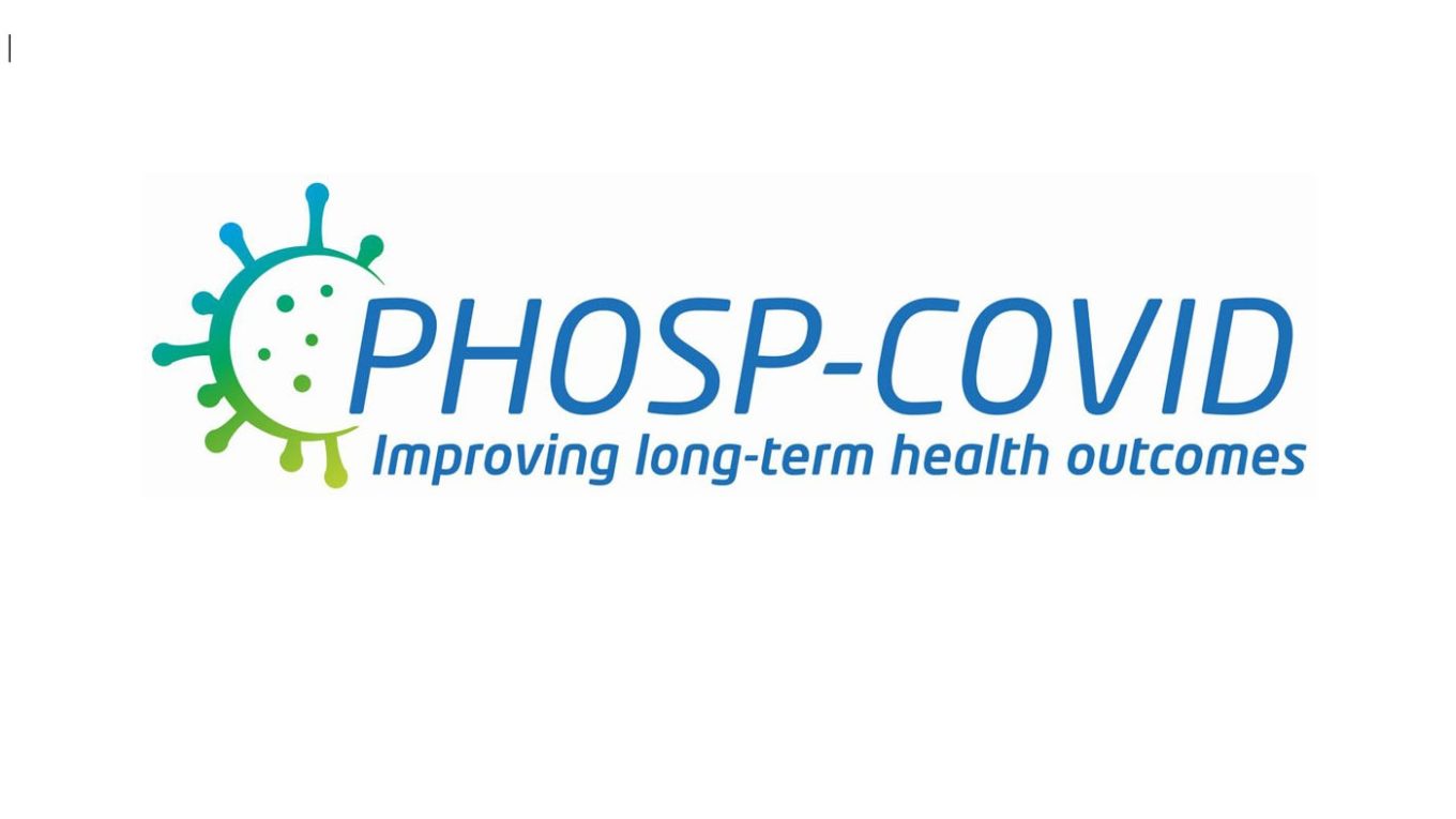 Phosp-COVID logo. Improving long-term health outcomes