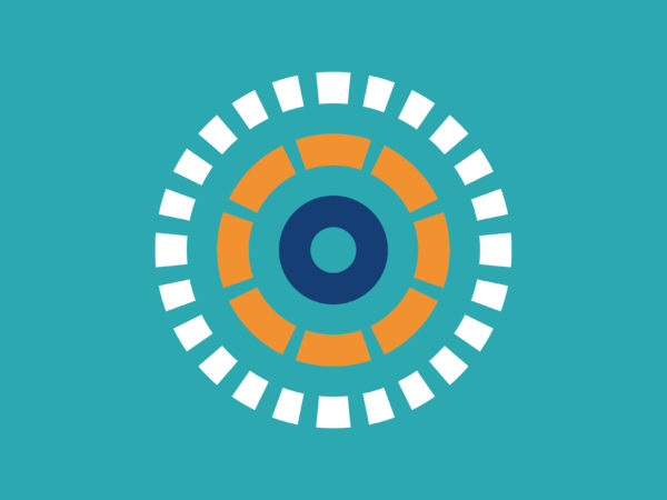 abstract motif with concentric circles