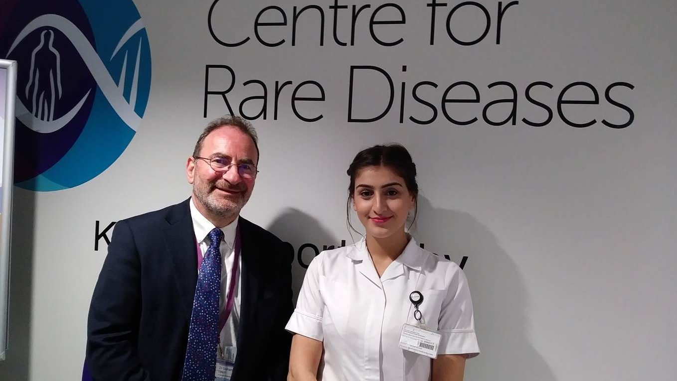 BioResource team in front of Centre for Rare Diseases